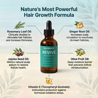 Aceite para el crecimiento del cabello contra la caída del cabello