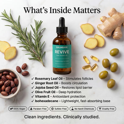 Aceite para el crecimiento del cabello contra la caída del cabello