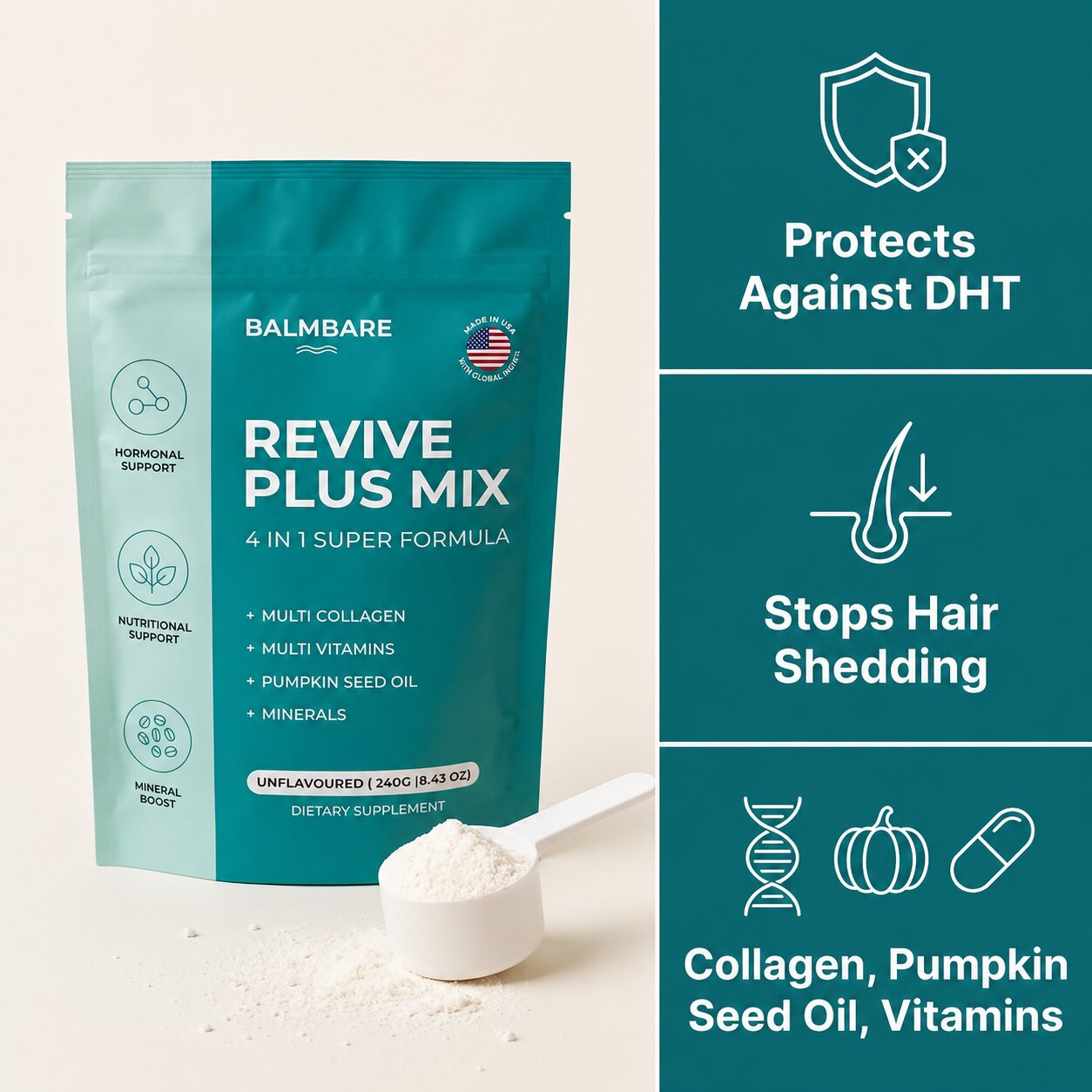 Gomitas Hair Revive