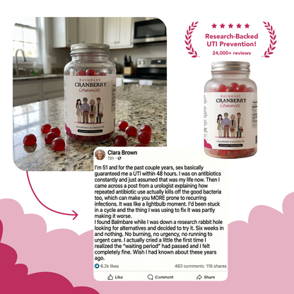 Cranberry & D Mannose Gummies